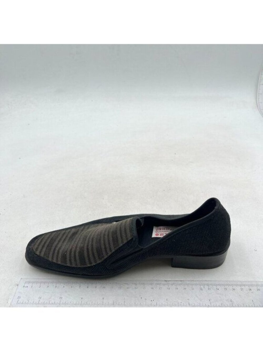 Black Men's Comfortable Dress Loafers Slip On Formal Business Work Shoes